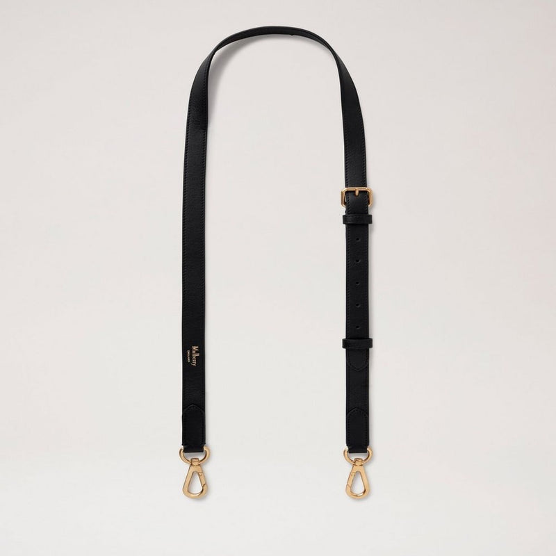 Mulberry Thin Leather Strap Black