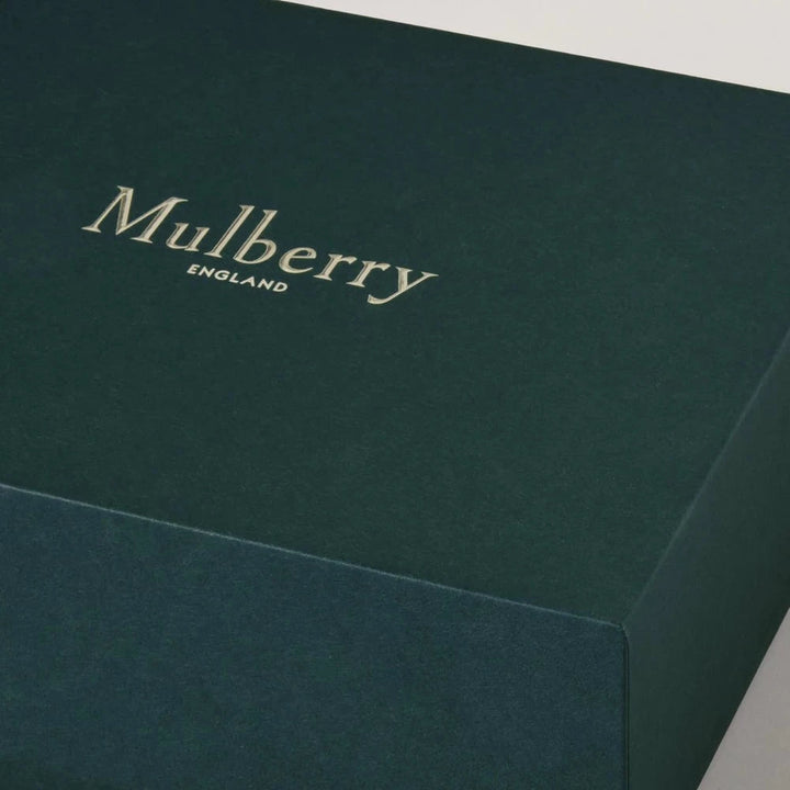 Mulberry Suede Gloves Ebony Suede & Cashmere