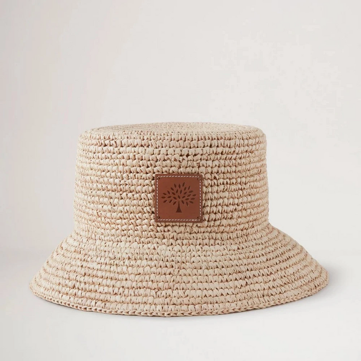 Mulberry Summer Raffia Bucket Hat / Sommerhat