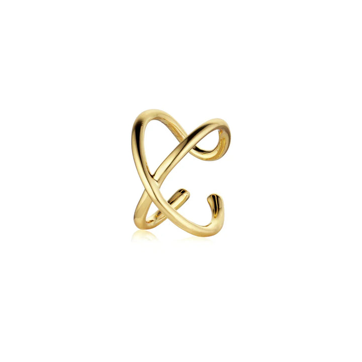 Alura Copenhagen Grace Ear Cuff – Forgyldt