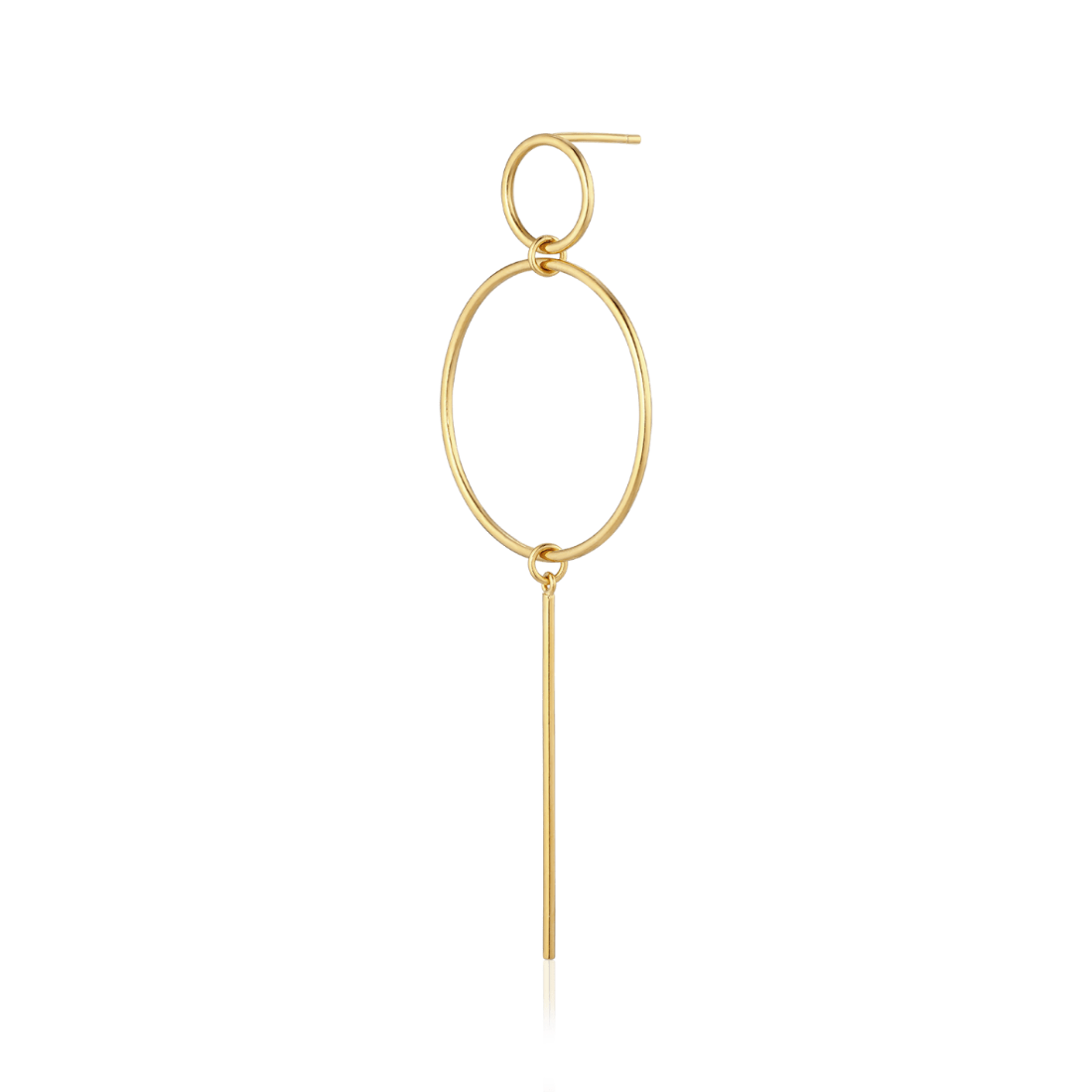 Alura Grace Single Ørering med Ringe & Vedhæng