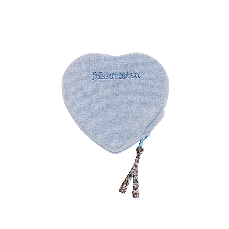 Maanesten Heart Jewelry Box Sky Blue - Smykkerskrin