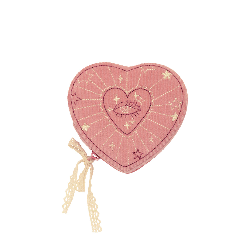 Maanesten Heart Smykkeskrin i Pink Theatre Magic