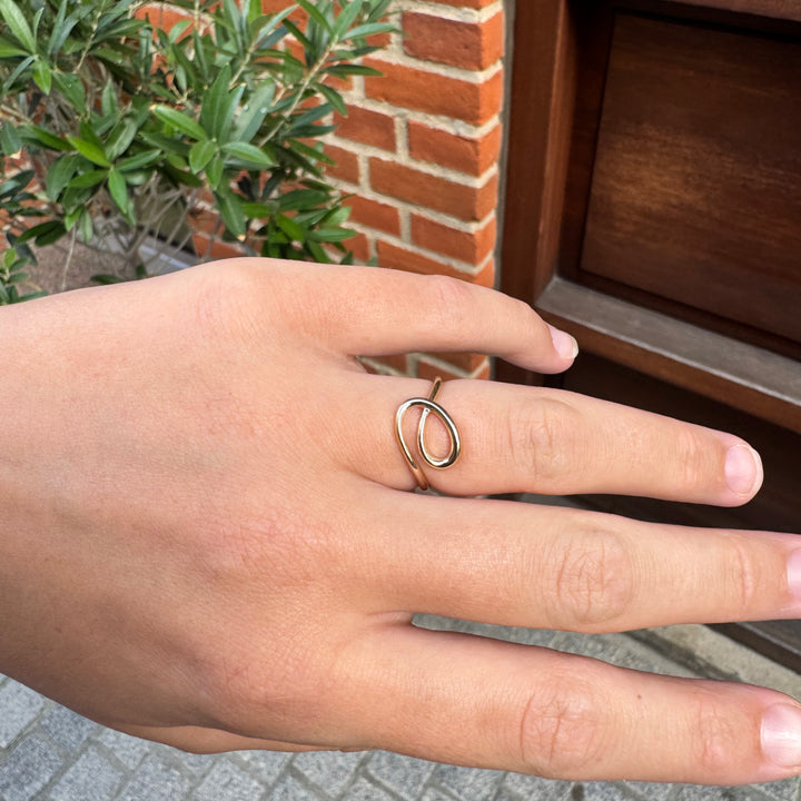 Mads Z 8kt Caia Ring i 8 kt Guld