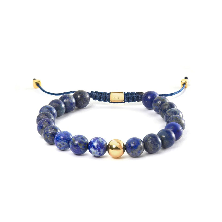 Alexander Lynggaard Armbånd Lapis Braided 8mm