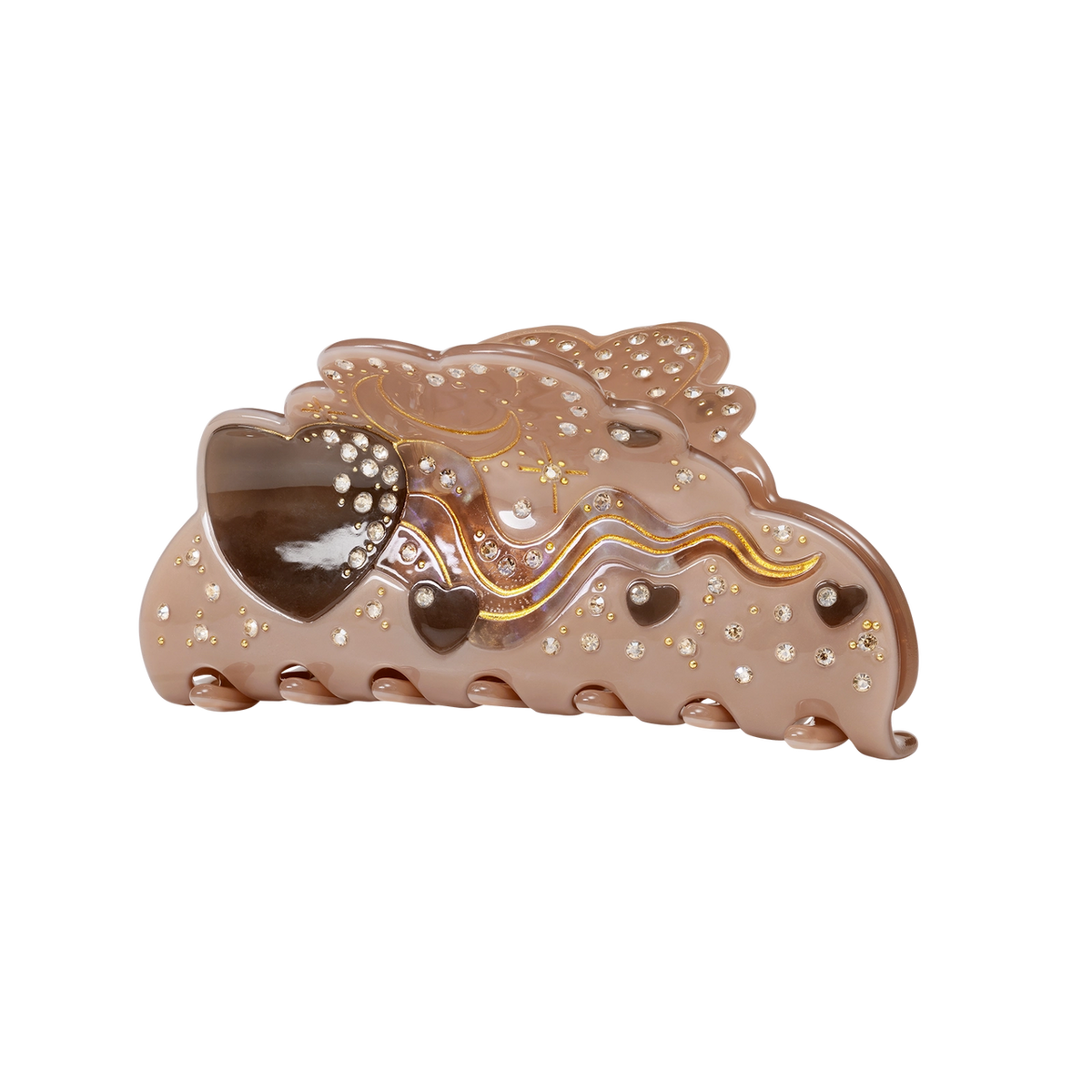 Maanesten Love Comet Hairclaw Chocolate