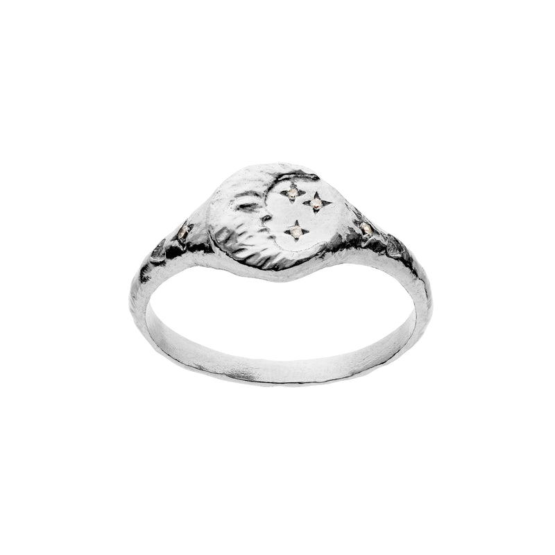 Maanesten Magdalena Sølv Ring