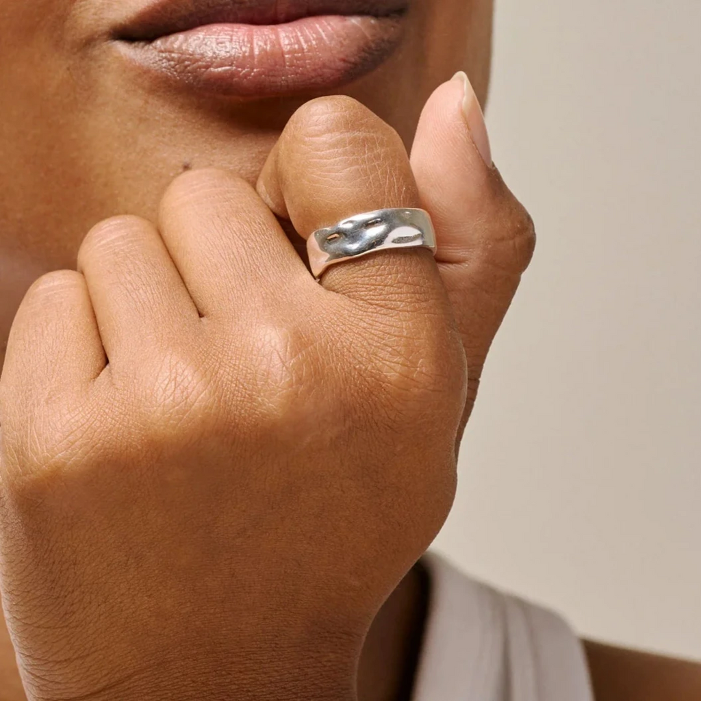 Enamel Sandra Sølv Ring