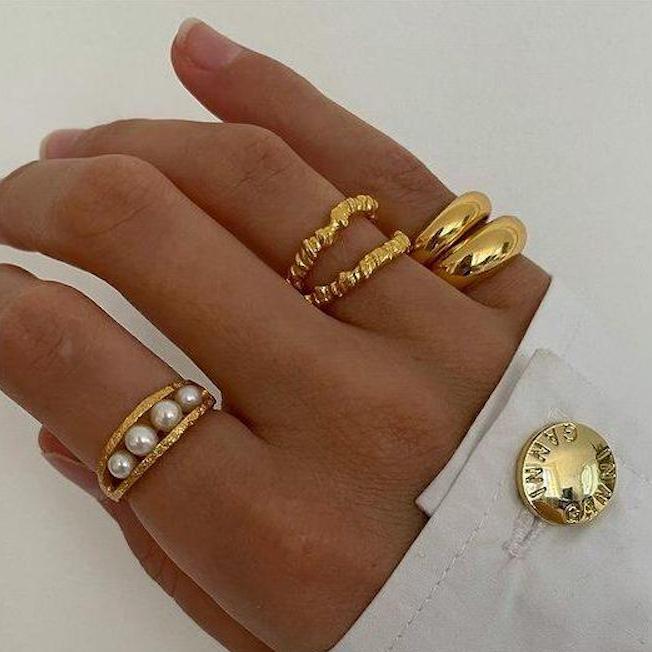 Giotto Dibondon Indeholde leder Ringe | Moderne fingerringe til kvinder | Shop Online