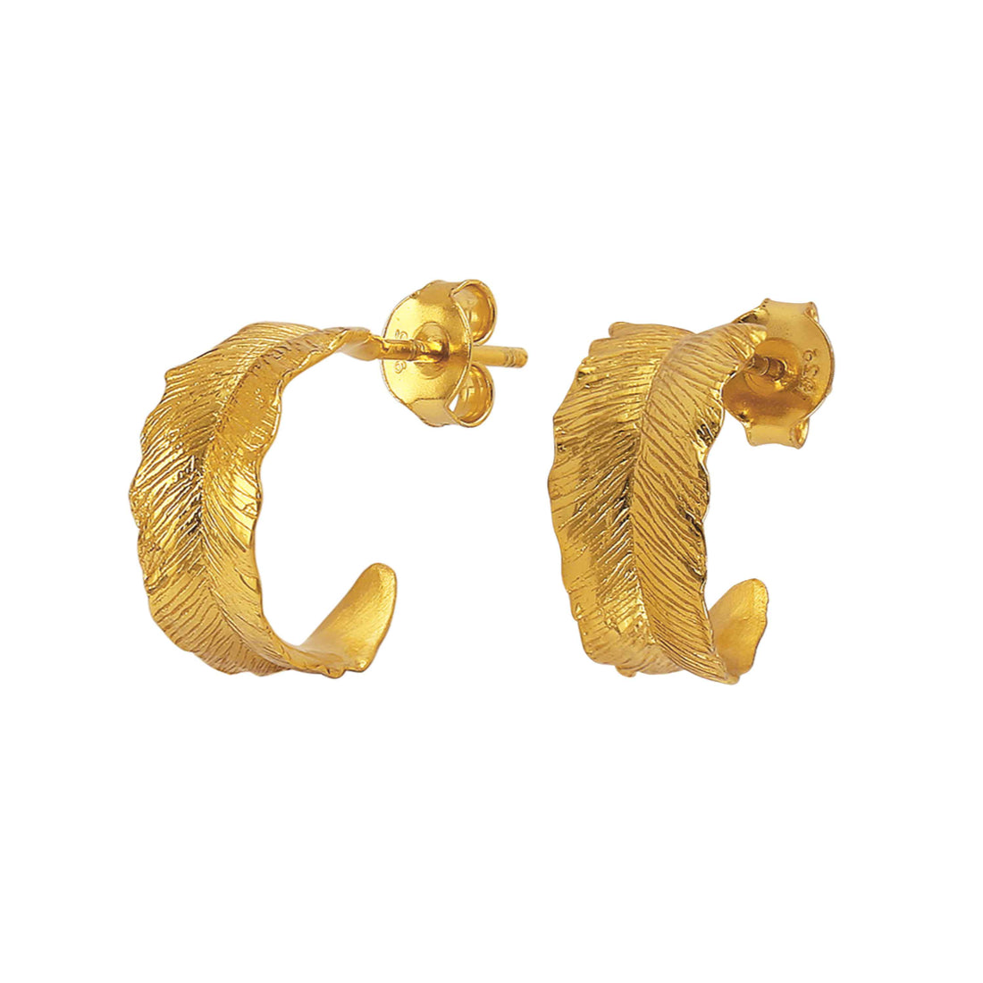 Hultquist Blad Creol - Forgyldt Sterlingsølv