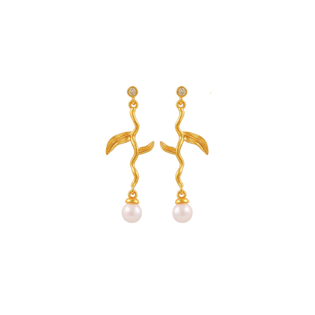 Hultquist Marigold Earrings - Øreringe - S08655G