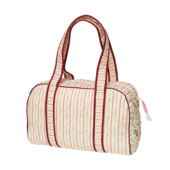 Maanesten Suvi Quilted Bag Summer Stripes Peach