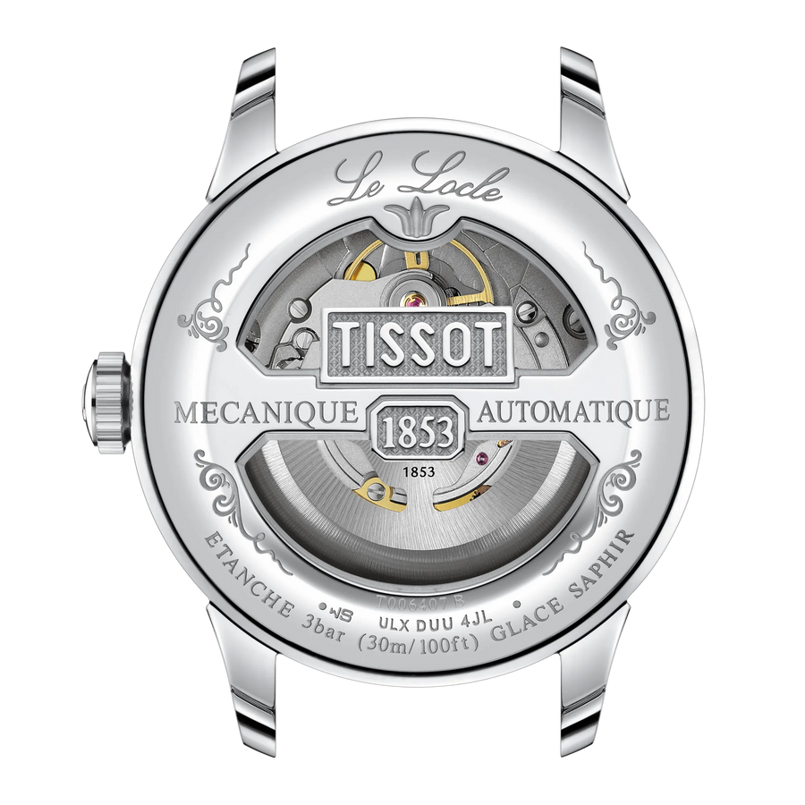 TISSOT LE LOCLE POWERMATIC 80 GRØN URSKIVE