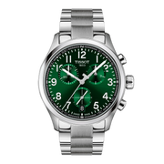 TISSOT CHRONO L 42MM – STÅLLÆNKE / GRØN URSKIVE