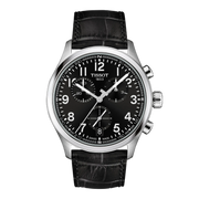 TISSOT CHRONO L 42MM – SORT LÆDERREM / SORT URSKIVE