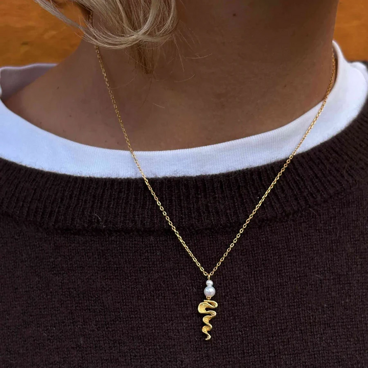 Hultquist Hedda Halskæde – Forgyldt