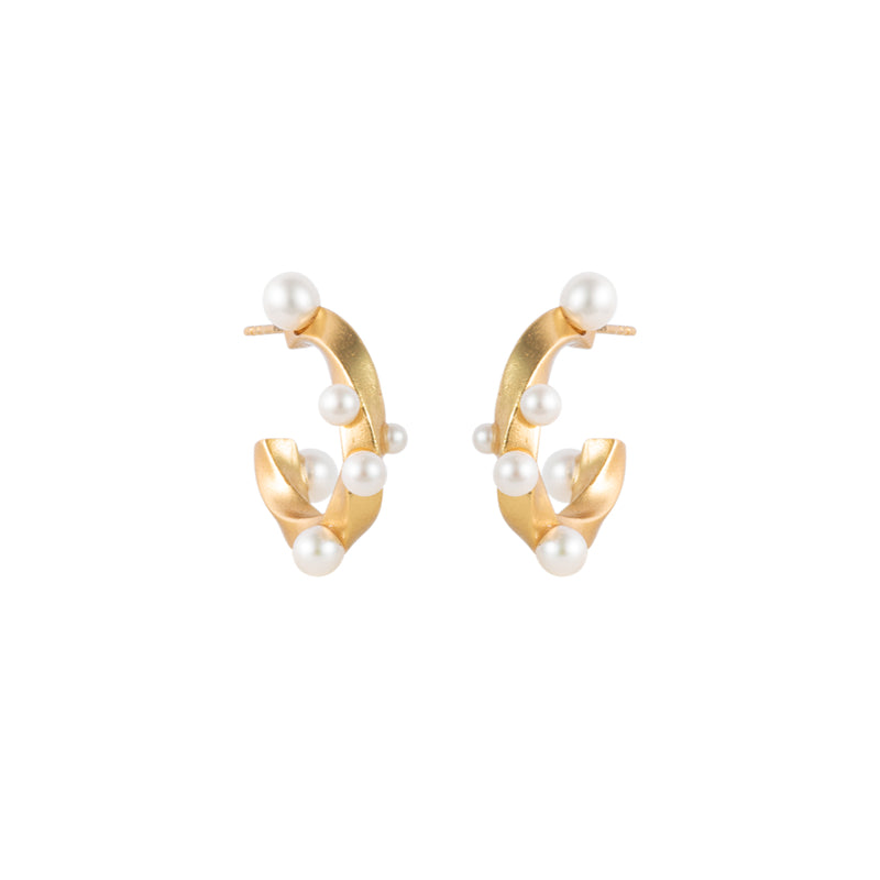 Vincent Venus Serenade Gold Plated Earrings