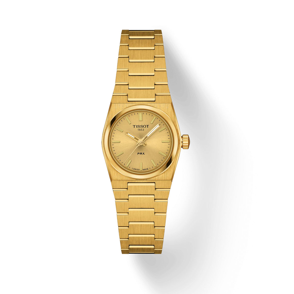 TISSOT PRX 25MM – GULD PVD / CHAMPAGNE SKIVE