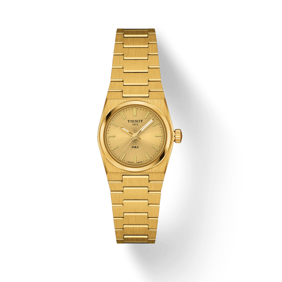 TISSOT PRX 25MM – GULD PVD / CHAMPAGNE SKIVE