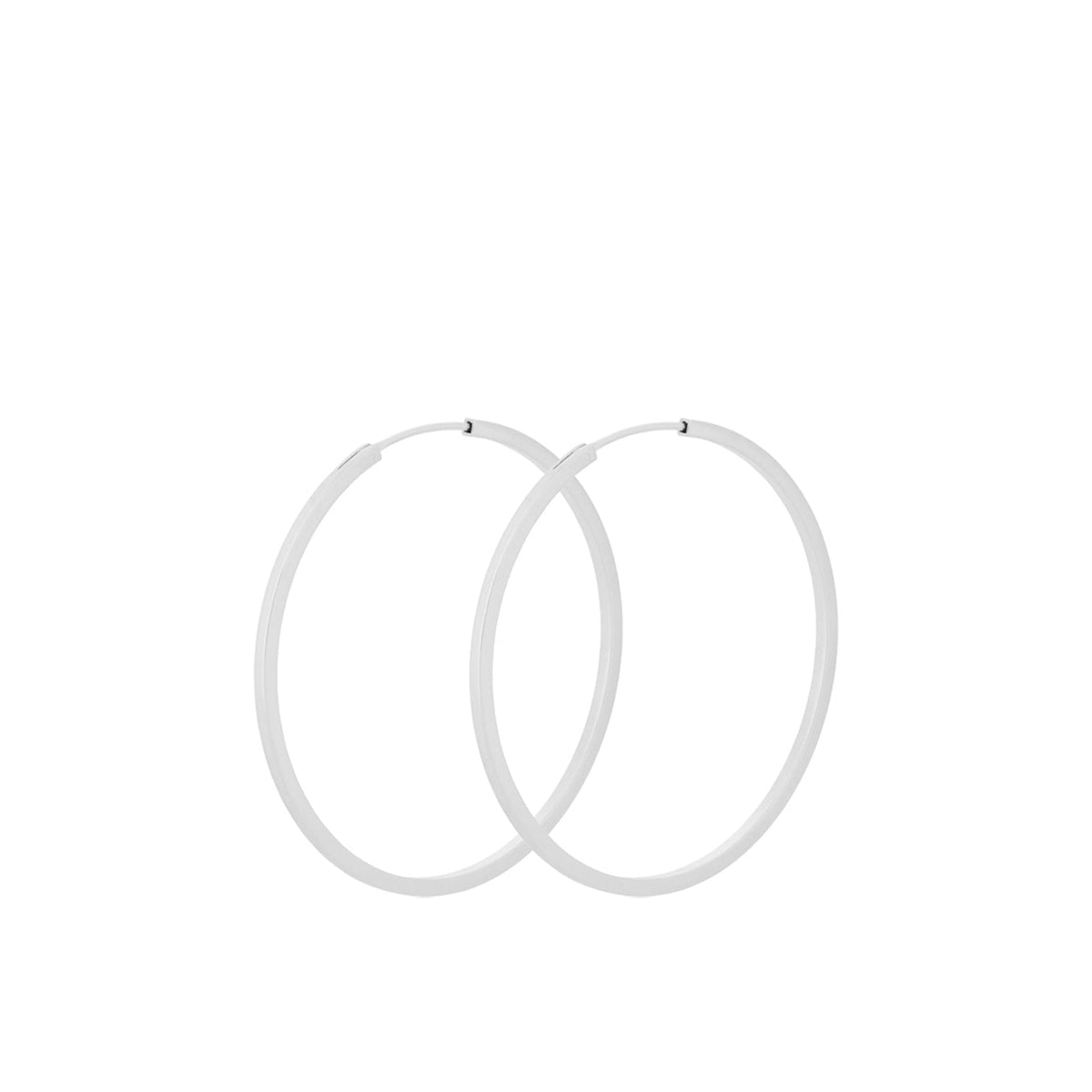 Pernille Corydon Small Orbit Hoops i Sølv