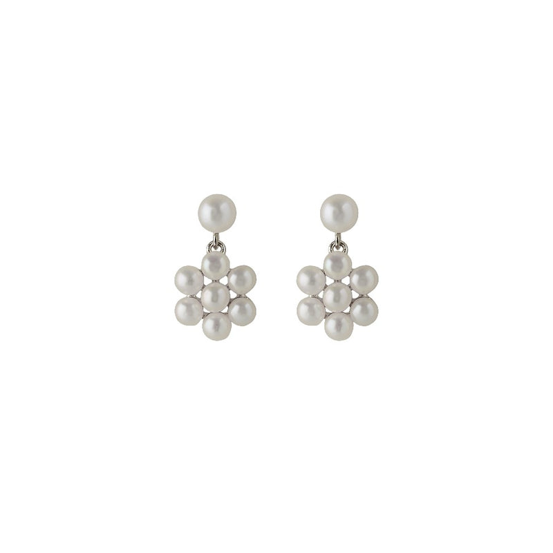 Pernille Corydon Ocean Bloom Earrings I Sølv