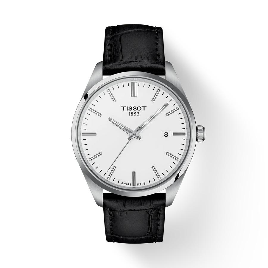 TISSOT PR 100 40MM – SORT LÆDERREM