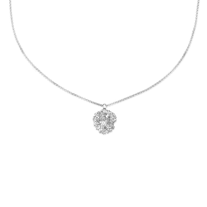 Flora Danica Persille Halskæde Sølv, elegant sølvhalskæde med detaljeret persillevedhæng. Model 907-par-ne-s-2