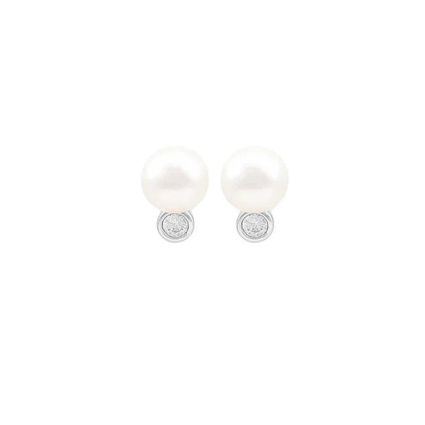 Hultquist Copenhagen Harper Pearl Sølv Ørestikker - Øreringe - S08605S