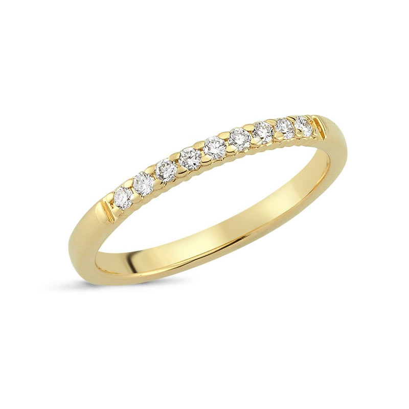 Nuran  Lucca Guld Ring Med Diamanter