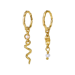 Forgyldte creoler & hoops