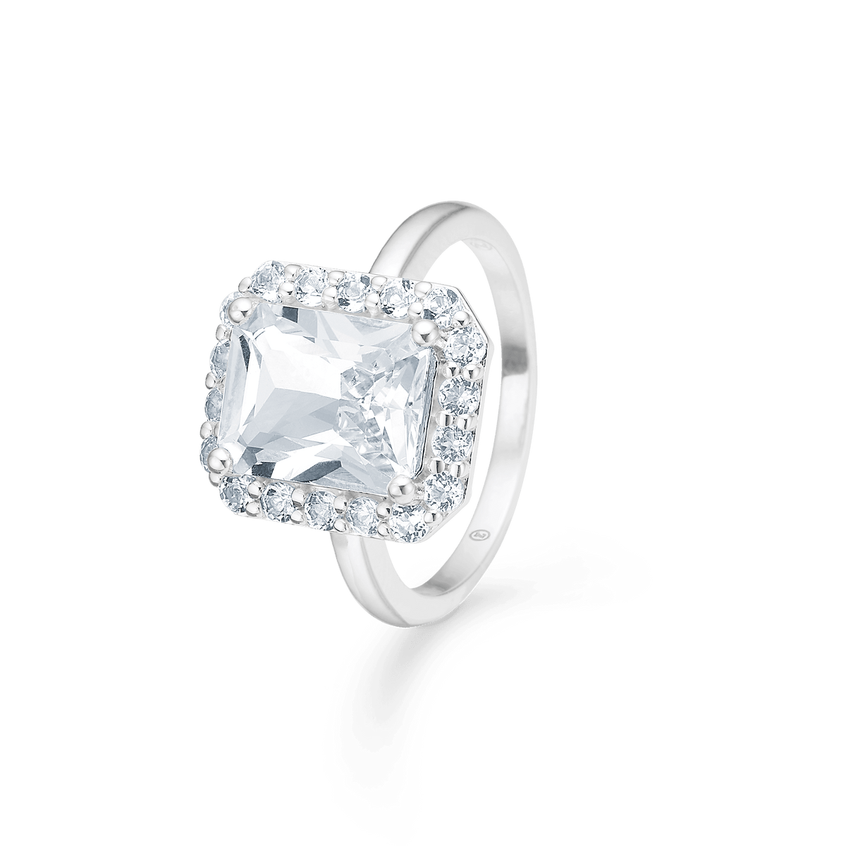 Mads Z Celestial by Medina Sølv Ring med Hvid Topas - Ringe - 3146900-001