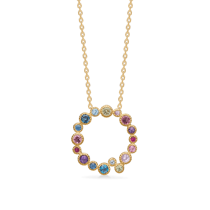 Mads Z Luxury Rainbow Petite Vedhæng 14kt Guld - Vedhæng - 1534066