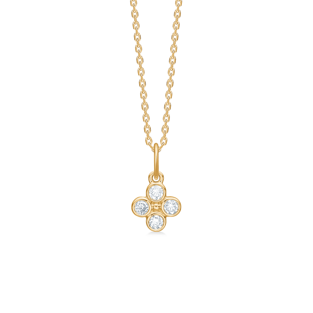 Mads Z Sophias Bloom 14kt Guld Vedhæng 0.20ct W.si - Vedhæng - 1531195