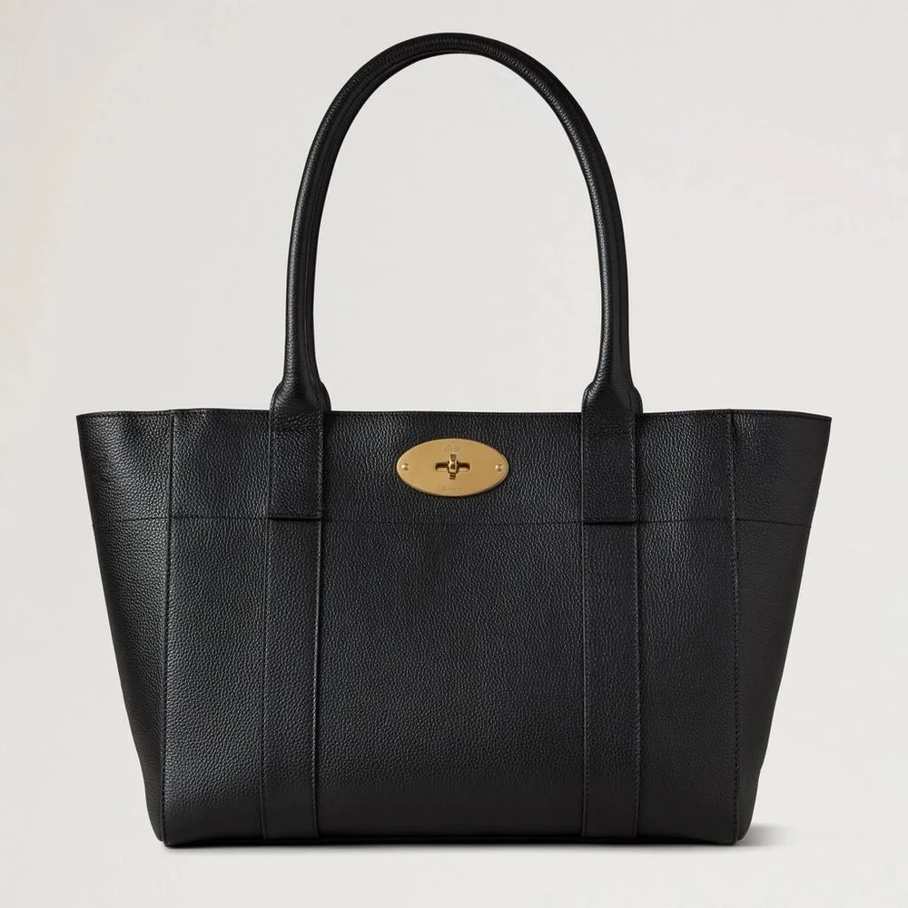 Mulberry Bayswater 9 To 5 Small Classic Grain Black - Bayswater Taske - HH9831/205A100