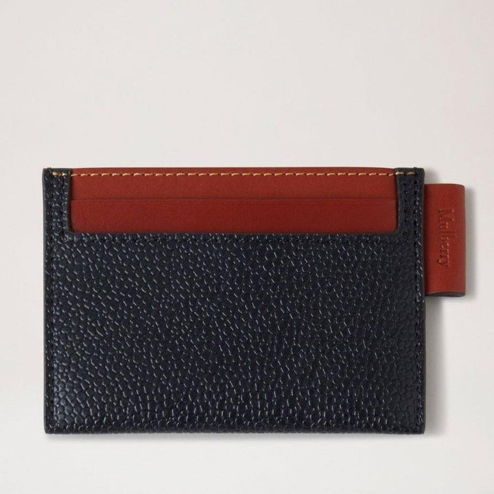 Mulberry Credit Card Slip Eco Scotchgrain Black/Cognac - Kortholder - RL7036/127A340