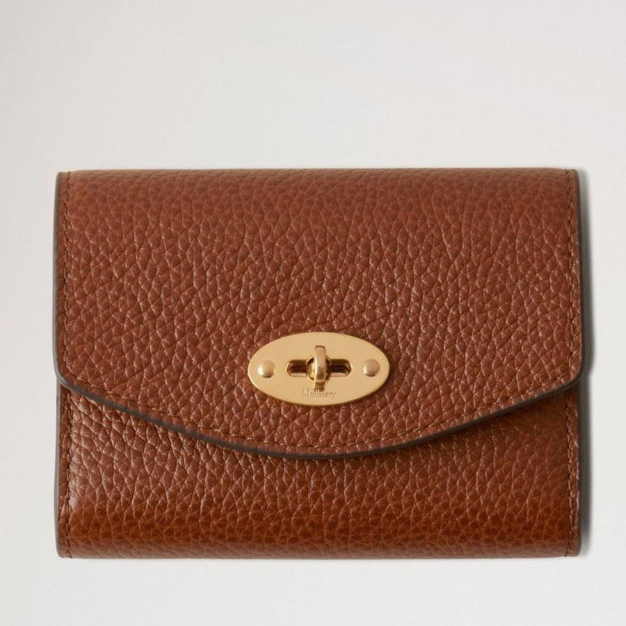 Mulberry Darley Concertinal Wallet Small Classic Grain Oak - Darley Pung - RL8284/552G110
