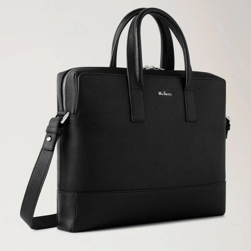 Mulberry Farringdon Briefcase Pebble Grain - Computertaske - HB5128/645A100