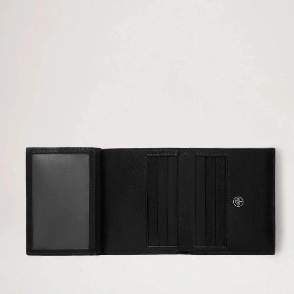 Mulberry Heritage Trifold Wallet Small Classic Grain Black - Punge - RL7396/205A100