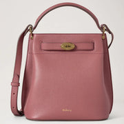 Mulberry Islington Bucket Pink Scrumpy Small Classic Grain