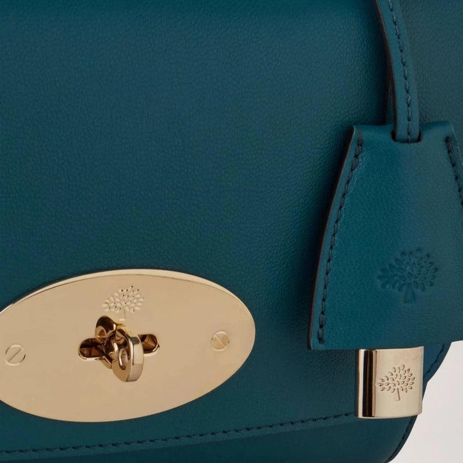 Mulberry Lily Micro Classic Grain Titanium Blue - Lily Taske - HH9179/587T622