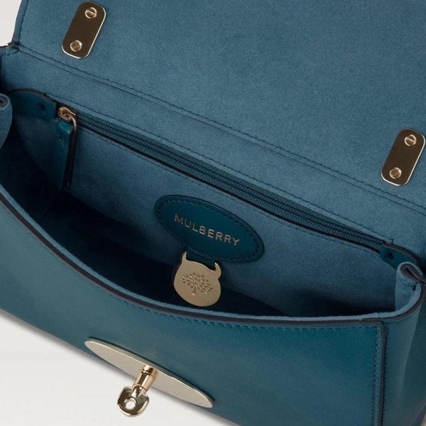 Mulberry Lily Micro Classic Grain Titanium Blue - Lily Taske - HH9179/587T622