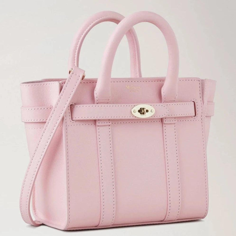 Mulberry Micro Zipped Bayswater Micro Classic Grain Powder Rose - Bayswater Zipped - RL8237/587J999