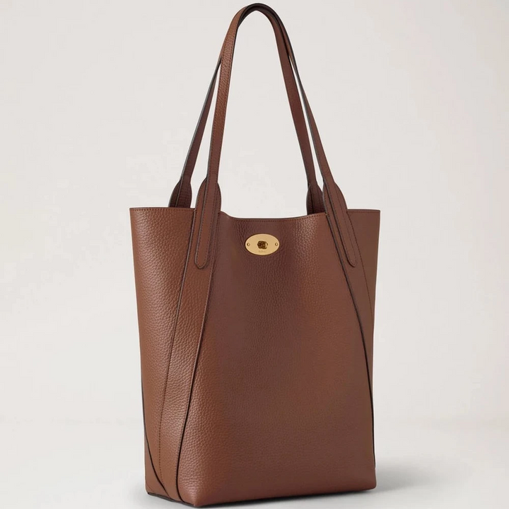 Mulberry North South Bayswater Heavy Grain Bright Oak - Bayswater Taske - HH9104/736G222