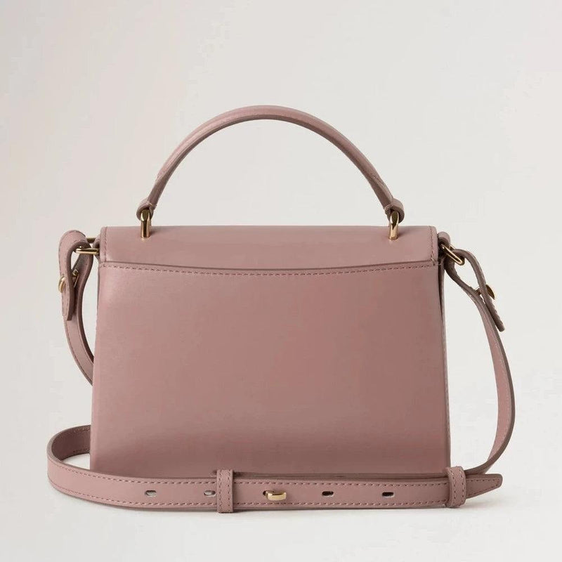 Mulberry Small Lana Top Handle High Gloss Autumn Rose - Mulberry Lana - HH9268/615J997