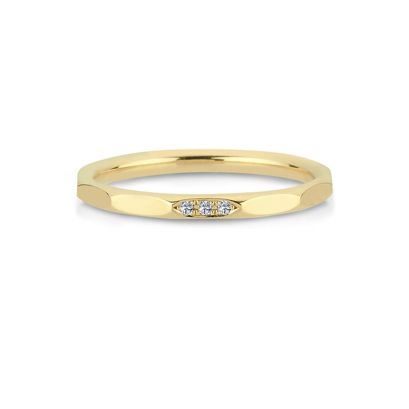 Nuran Noelle 14kt Guld Ring 0.015ct W/Si