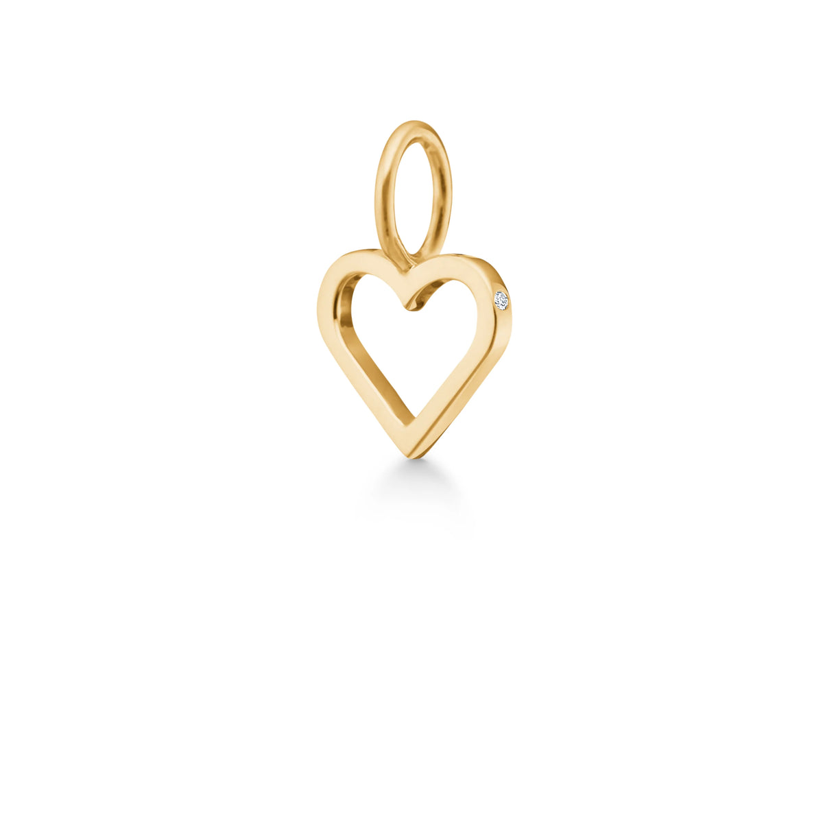 Ro Copenhagen Symbols Open Heart Vedhæng – 18 kt. Guld
