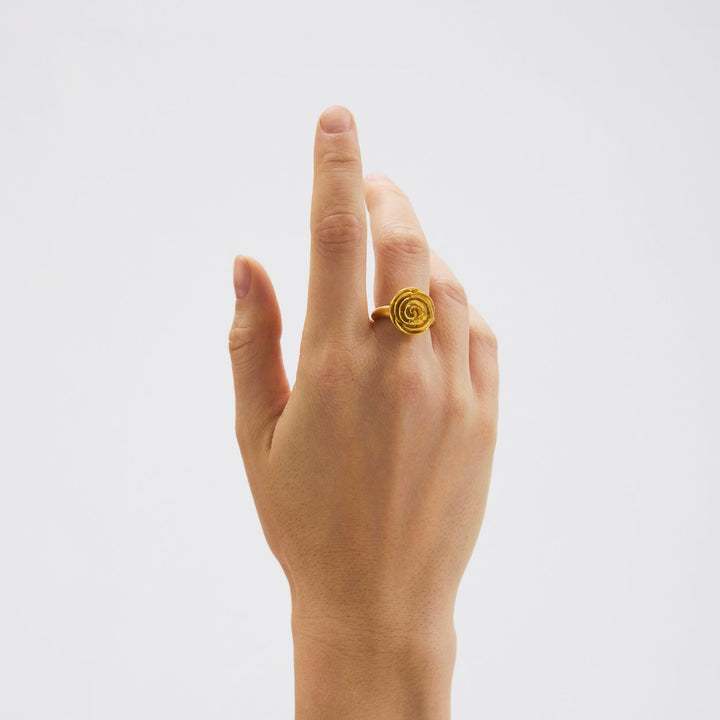 Pernille Corydon Rose Forgyldt  Ring