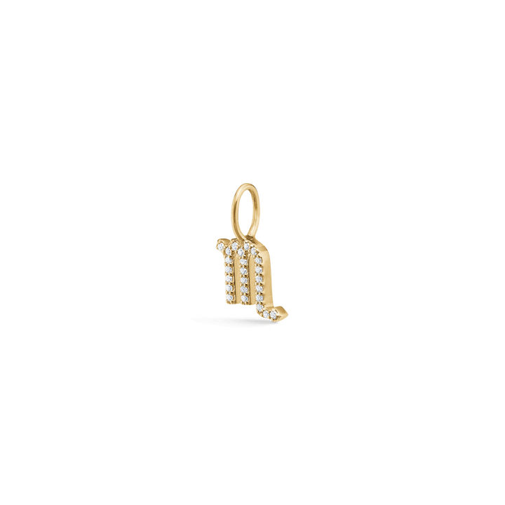 RO Copenhagen My Zodiac Stjernetegn Diamant Vedhæng i guld med små diamanter. Model p114y4-012-11
