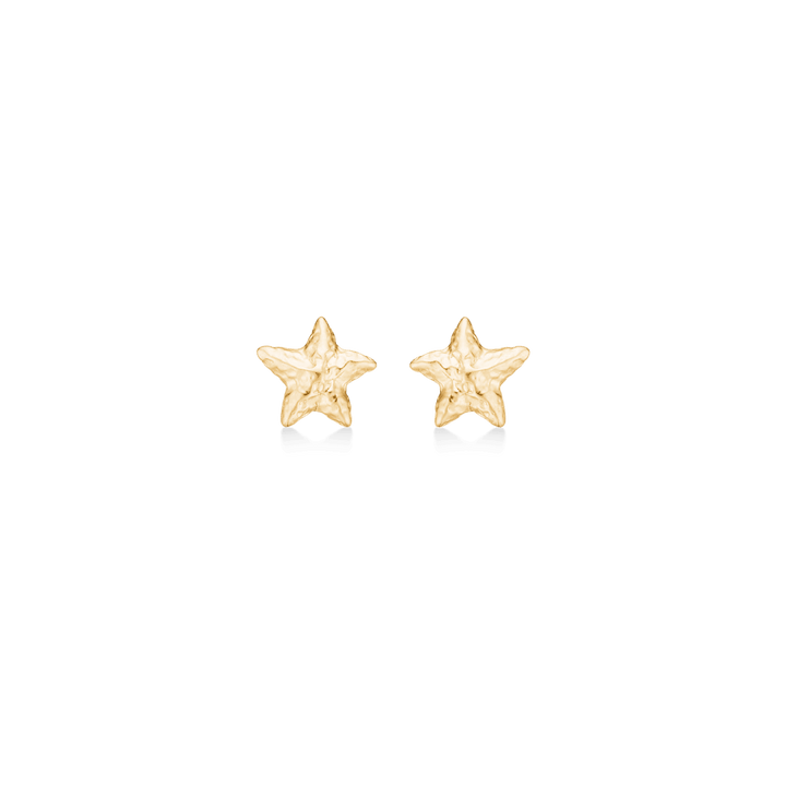 Studio Z Starfish Lustre Forgyldte Søstjerne Ørestikker Small - Øreringe - 7210901