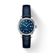 TISSOT LE LOCLE 29MM – BLÅ LÆDERREM / DIAMANTER